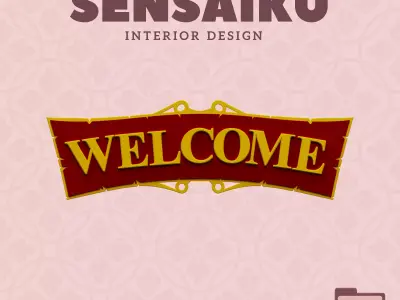 Pirate Marine Welcome Door Sign 3D Print File for DIY Home Decor 3D print model