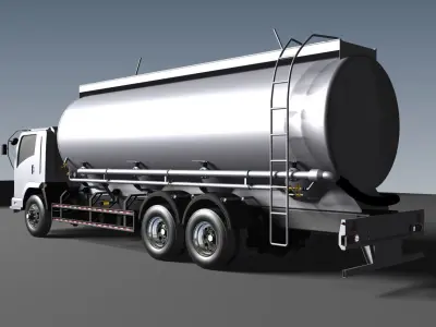 Truck Cement Powder 3D model