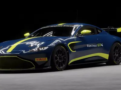 Aston Marin Vantage GT4 3D model
