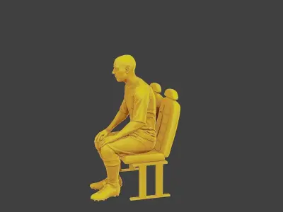 Soccer Player SP 011 3D print model