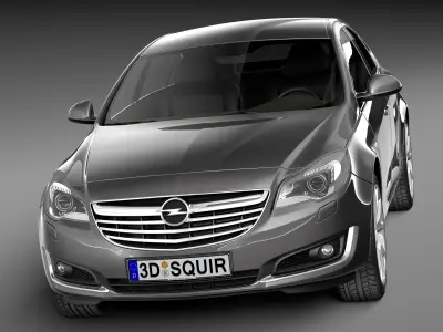 Opel Insignia Sedan 2014 3D model