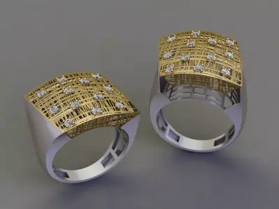 Fusion Ring 3D print model