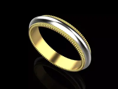 wedding ring 133 3D print model