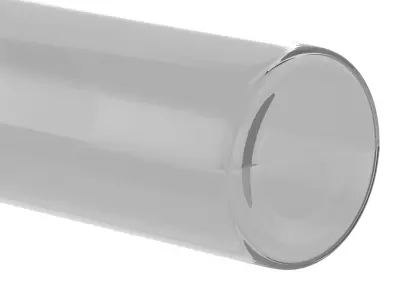 Bottle Cylinder Generic 4 oz 3D model