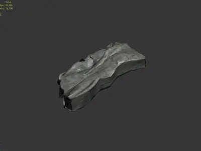 Stone Kazlog Bay - Stone Bridge 02 3D model