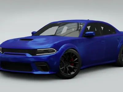 Dodge Charget SRT Hellcat 2022 3D model