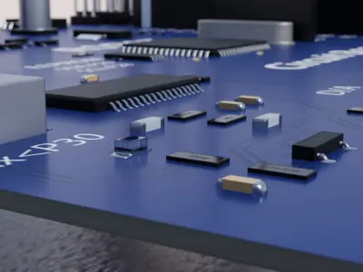 Robot Toy Car 3D model