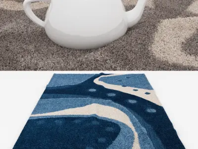 Rugs No 79 Low-poly 3D model