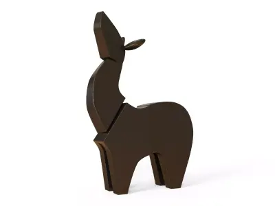 BABY DEER ART Miniature 3D print model