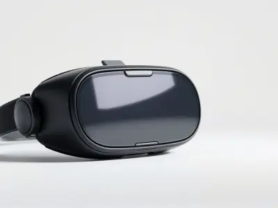 Ultra-Realistic Virtual Reality Headset Model Low-poly 3D model