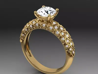 3d model ring 3D model