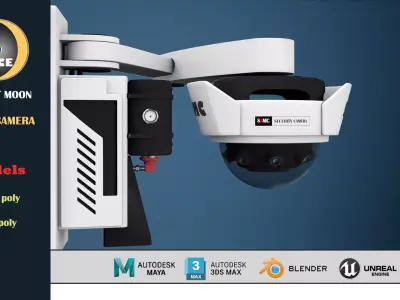 camera 04 Low-poly 3D model