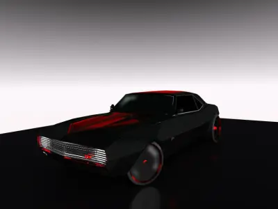 camaro Z 28  Free 3D model