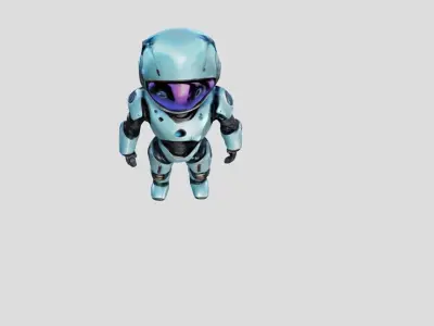 Robot Astronaut 3D model
