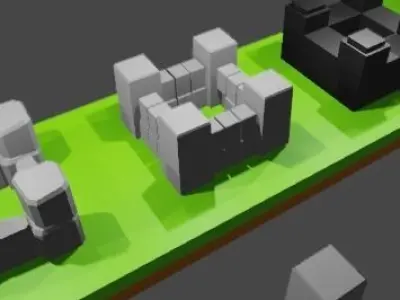 all walls lvls clash of clans Free 3D model