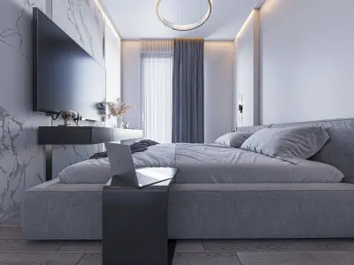  3ds max scene 3D model