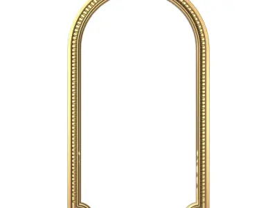 carved frame 3D model 37