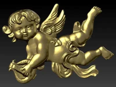angel baby jewelry pendants Necklace Charm Bracelet Jewelry 3D print model