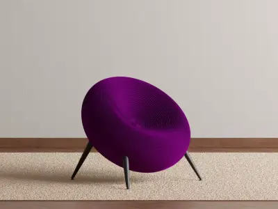 Saucer Chair 3D model