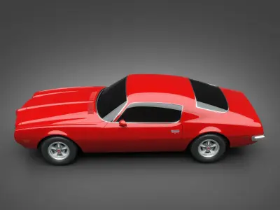 1970 Pontiac Firebird 3D model