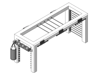 Unit training Revit Family 3D model
