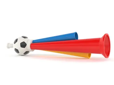 Football Fan Horn 3D model