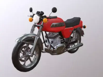 JAWA 350 3D model