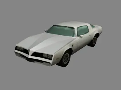 American Car 1 Free low-poly 3D model