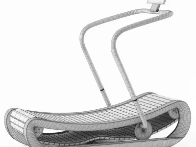 Treadmill Nohrd 3D model