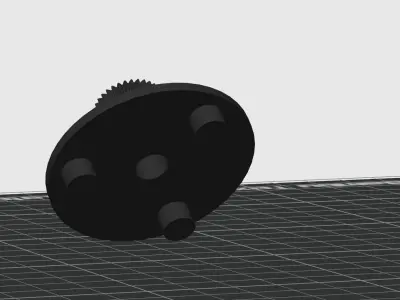 GEAR FOR FRONT WINDOW LEVER ELIVER FOR Lancia Ypsilon 2007 3D print model