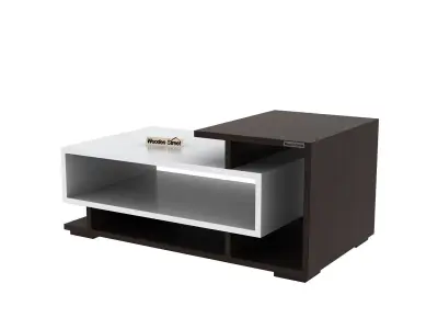 Engineered Wood Coffee  Table with Shelves  Low-poly 3D model