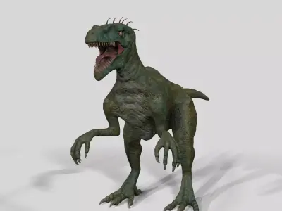 Dinosaurs Velociraptor Hybrid 3D model 3D model