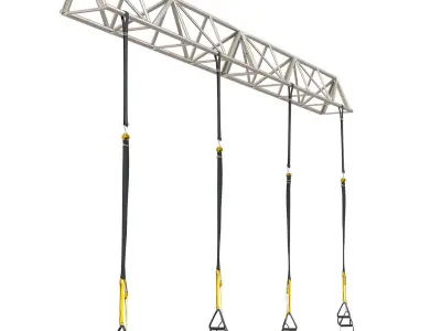 TRX Gym System Sport Farm 3D model
