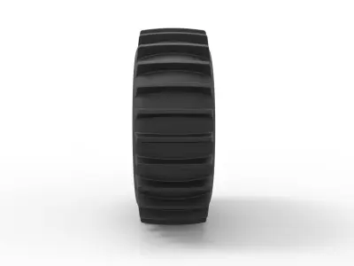 Wheel from SHERP ATV 3D print model