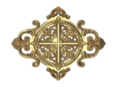  decorative pattern ready for 3D printing 3D model