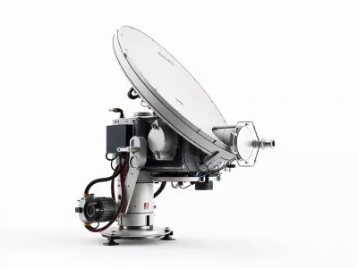 Satellite Communication Antenna Model Pack Low-poly 3D model