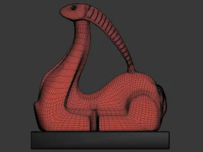Sculpture Aries P 3D print model