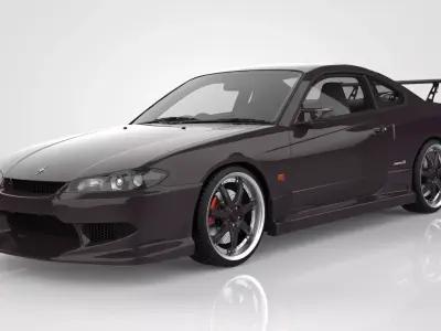Nissan Silvia s15 3D model