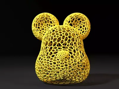 Bearbrick 3D print model