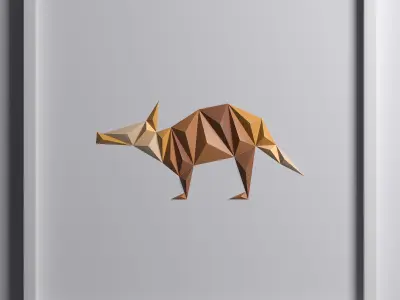 Paper ArtWork 24 3D model