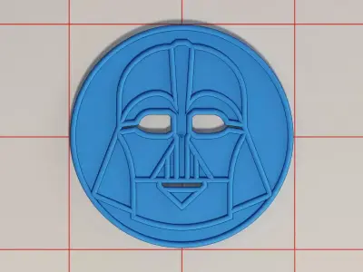 DarthVader 3D print 3dsMax model Free 3D model