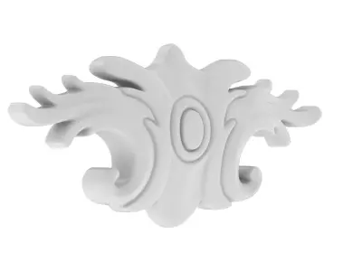 Cartouche Ornament 033 3D model
