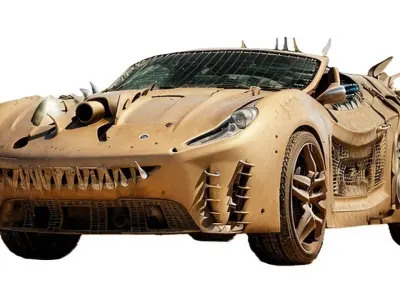 Ferrari J50 - Modification Monster 3D model