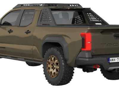 Toyota Tacoma Trailhunter 2024 3D model