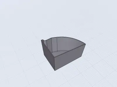 Mitsubishi Outlander storage boxes 3D print model