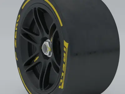 rotiform NGO wheel 3D model