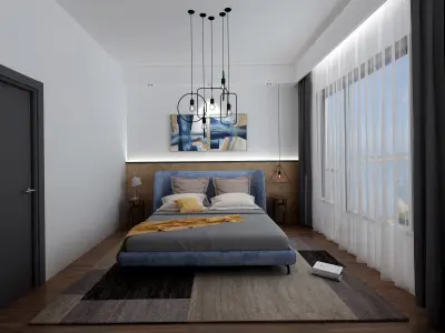 living room 3D model