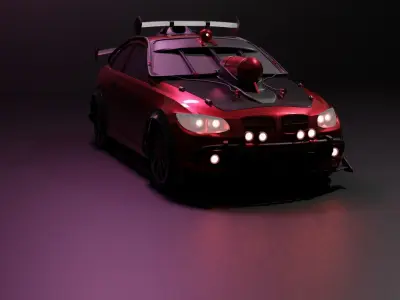Concept Car Modeling 3D model