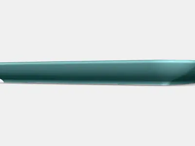 FARGKLAR Plate 3 Low-poly 3D model