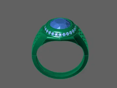 STL 3DM Gents Rings Ready Models Mens Rings 3D print model 3D print model